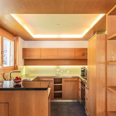 Modern Apartment With View Over Цермат Екстериор снимка